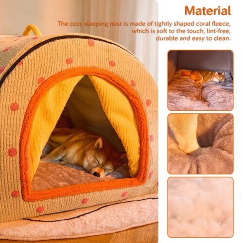 Deep Sleep House Nest ( Pet House Bed)