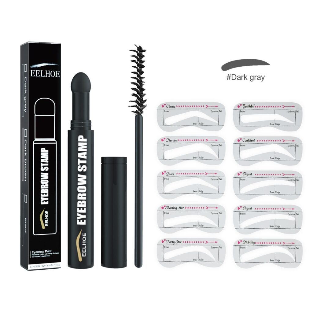 Waterproof With Eyebrow Card Eyebrow Brush