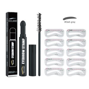 Waterproof With Eyebrow Card Eyebrow Brush
