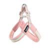 Dog leash chest strap vest